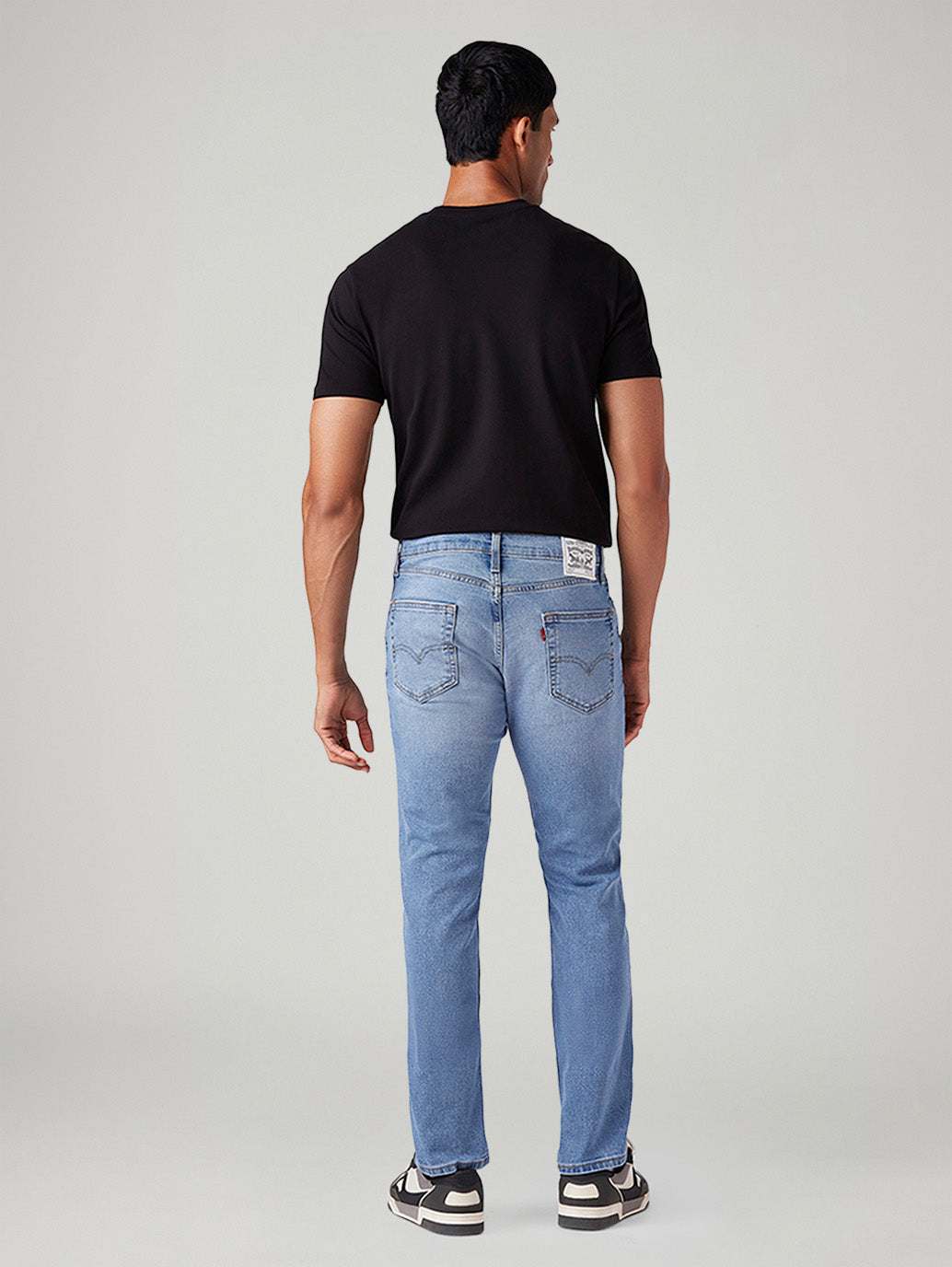 Men's 511 Light Indigo Slim Fit Mid Rise Jeans - Back View