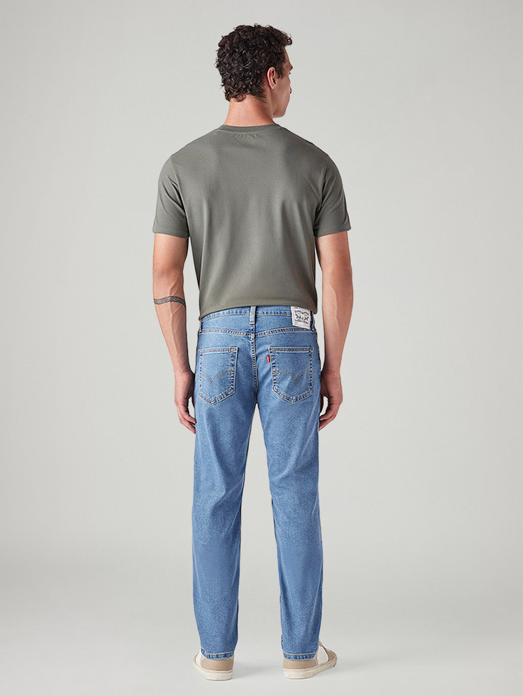 Men's 511 Light Indigo Slim Fit Mid Rise Jeans - Back View