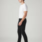 Men's 511 Black Slim Fit Mid Rise Jeans - Side View
