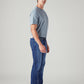 Men's 511 Dark Indigo Slim Fit Mid Rise Jeans - Side View