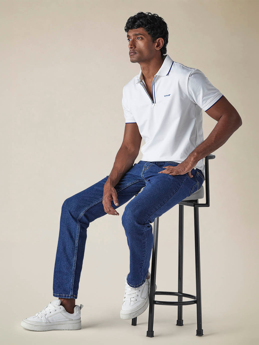 Mens 511 Mid Rise Slim Fit Cotton Stretch Blend Jeans