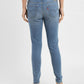 Women's 710 Blue Skinny Fit Mid Rise Jeans - f6bd24f8-c0f9-4789-b5aa-b628eb9b9d34 View
