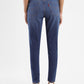 Women's 710 Blue Skinny Fit Mid Rise Jeans - 85c28767-342d-44f4-ae90-63de715afb3c View