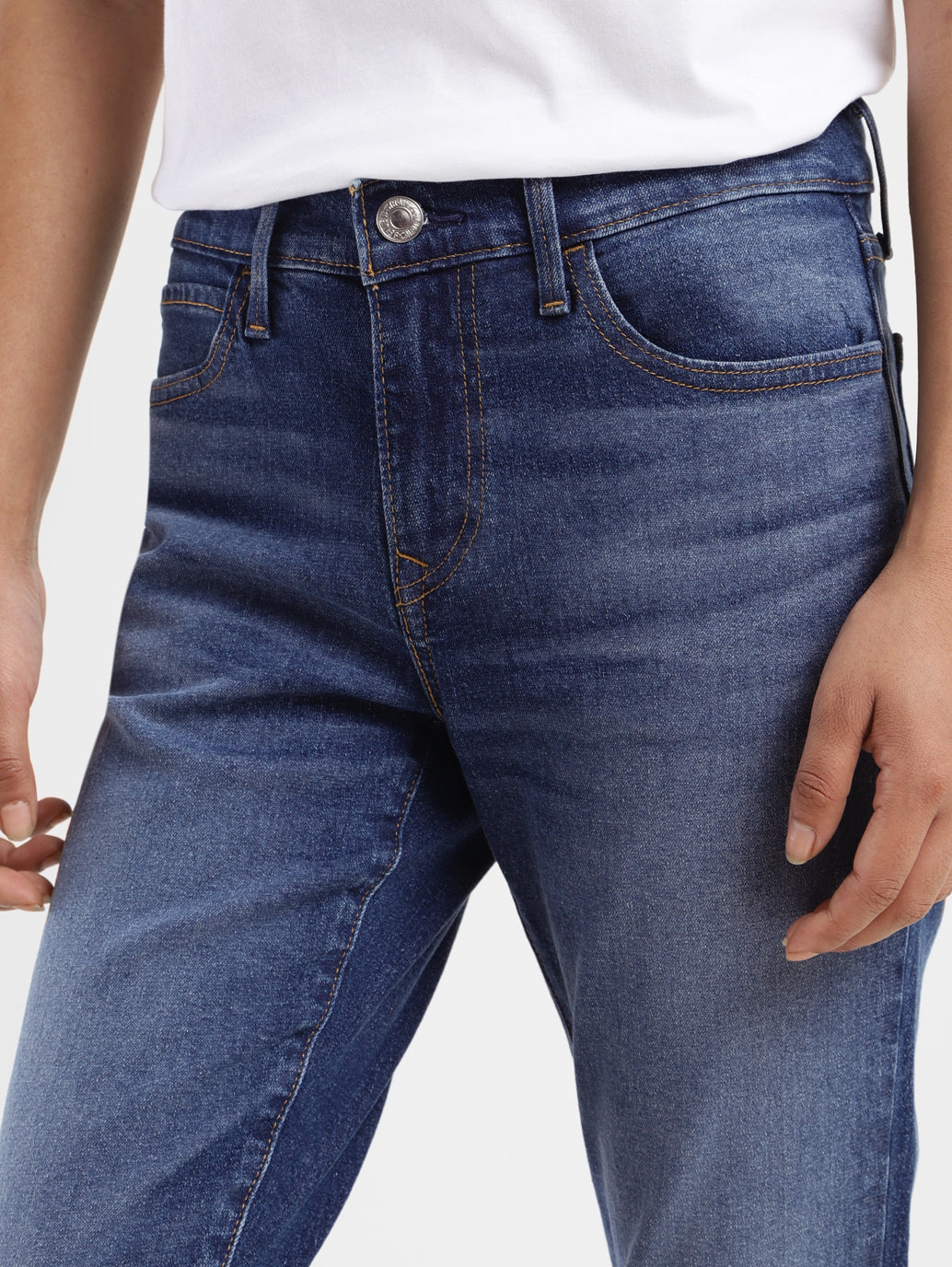 Women's 710 Blue Skinny Fit Mid Rise Jeans - d0920e7a-8e0e-4cfc-b380-c81f4e283d5b View