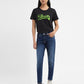 Women's 710 Blue Skinny Fit Mid Rise Jeans - 27cfa781-d72a-432a-81f9-5864919f1f49 View