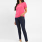 Women's 710 Navy Blue Skinny Fit Mid Rise Jeans - 5c2d1efa-f390-412b-9018-8196d126122d View