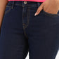 Women's 710 Navy Blue Skinny Fit Mid Rise Jeans - d4f2aeed-094b-4baf-8f83-9381d7534923 View