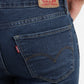 Women's 710 Blue Skinny Fit Mid Rise Jeans - d555dfcc-7018-4194-b34e-f3c3eb8d2ffe View