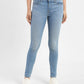 Women's 710 Blue Skinny Fit Mid Rise Jeans - f176c8a2-e22b-40f8-852d-876b8c0da72d View