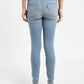 Women's 710 Blue Skinny Fit Mid Rise Jeans - b0fcc4bb-e12a-4264-8c41-51459c26761f View