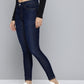 Women's 710 Blue Skinny Fit Mid Rise Jeans - 2 View