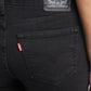 Women's 710 Blue Skinny Fit Mid Rise Jeans - BackDetails View