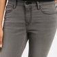 Women's 710 Dark Grey Skinny Fit Mid Rise Jeans - 232cd50d-2f48-4ba8-a78a-337b3f828663 View