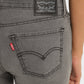 Women's 710 Dark Grey Skinny Fit Mid Rise Jeans - d282a18a-735a-45dc-b4e0-8285283117ef View