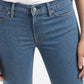 Women's 711 Blue Skinny Fit Mid Rise Jeans - 2dc33241-12fa-44b7-b188-c56f6d7346b2 View