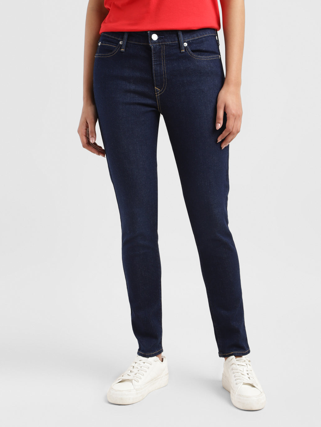 Women's Mid Rise 711 Skinny Fit Jeans