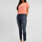 Women's 711 Blue Skinny Fit Mid Rise Jeans - 8d5312dd-9461-42e4-ad5b-c7048fd624f3 View