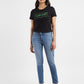 Women's 711 Blue Skinny Fit Mid Rise Jeans - aadca9e0-3e30-45f9-83f7-b9eb78c31656 View
