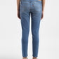 Women's 711 Blue Skinny Fit Mid Rise Jeans - 56879648-59df-494c-8db2-75673393c48e View