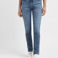 Women's 711 Blue Skinny Fit Mid Rise Jeans - Front View