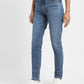 Women's 711 Blue Skinny Fit Mid Rise Jeans - d32613d1-f1da-4221-a92a-ccb1721c13d6 View
