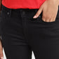 Women's 711 Black Skinny Fit Mid Rise Jeans - 6a1f3e62-e593-44bf-819d-932f6055dbc2 View