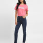 Women's 711 Blue Skinny Fit Mid Rise Jeans - 311ef17f-e3ee-4806-824d-5fa54aa4633c View