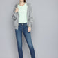 Women's 711 Blue Skinny Fit Mid Rise Jeans - Style View
