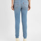 Women's 711 Blue Skinny Fit Mid Rise Jeans - 2ba471be-def4-44d2-93ac-c60555da9f0e View