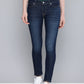 Women's 711 Blue Skinny Fit Mid Rise Jeans - Front View