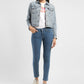 Women's 711 Blue Skinny Fit Mid Rise Jeans - f5f76bb1-7231-410f-b50f-2a9ce4ae0fba View