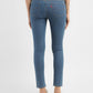 Women's 711 Blue Skinny Fit Mid Rise Jeans - 13068db9-9076-48af-88a2-ea0be47e22f1 View