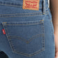 Women's 711 Blue Skinny Fit Mid Rise Jeans - d8d0ecc1-9470-4ee7-9a9a-f0f76a347211 View