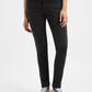 Women's 711 Black Skinny Fit Mid Rise Jeans - eb243b31-8fb4-458c-a5ef-5a32e6eda155 View