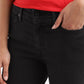 Women's 711 Black Skinny Fit Mid Rise Jeans - FrontDetails View