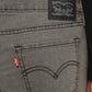 Women's 711 Grey Skinny Fit Mid Rise Jeans - BackDetails View