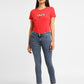Women's 711 Blue Skinny Fit Mid Rise Jeans - 3d006901-d42c-4c87-b1dd-6a186a18f6c4 View