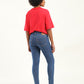 Women's 711 Blue Skinny Fit Mid Rise Jeans - 76223f5b-00a8-487e-a971-610890b0b707 View