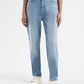 Women's Blue Mom Loose Fit High Rise Jeans - ae2fb990-daad-42fc-b397-2c530b76c043 View