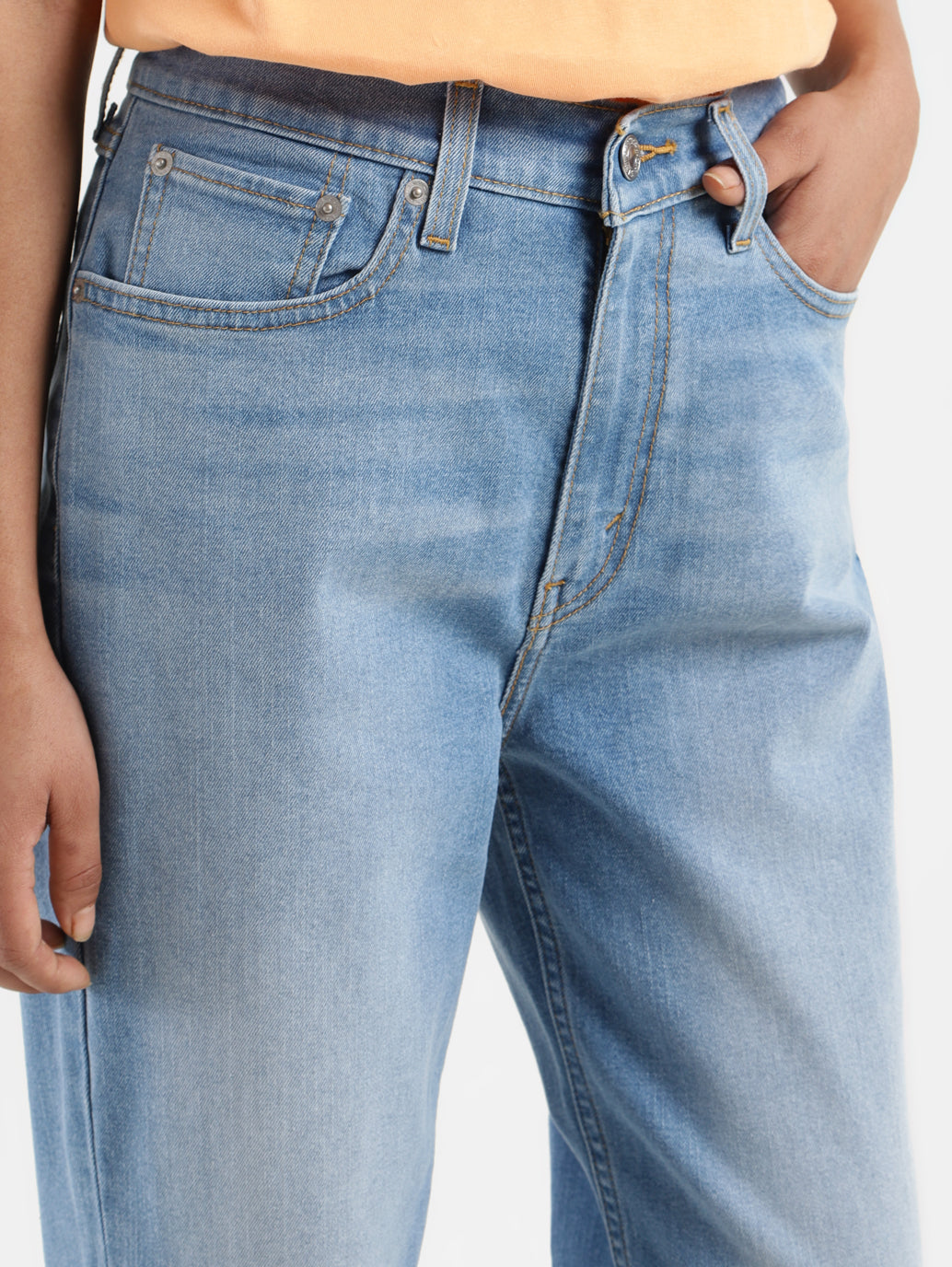 Women's Blue Mom Loose Fit High Rise Jeans - fbfa5a97-be66-471b-9e09-dd3910b21b28 View