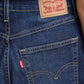 Women's 80s Mom Blue Loose Fit High Rise Jeans - BackDetails View