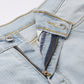 Women's 80s Mom Blue Loose Fit High Rise Jeans - Details View