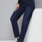 Women's 80s Mom Blue Loose Fit High Rise Jeans - SideDetails View
