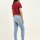 Women's 80s Mom Blue Loose Fit High Rise Jeans - 8d1d6775-d09d-45c5-9107-430fcb29d4e3 View