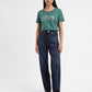 Women's Blue Ribcage Straight Fit High Rise Jeans - 928289f5-a274-412f-9a4f-9e5dd864947c View