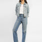 Women's Blue Ribcage Straight Fit High Rise Jeans - e8461a5a-8cc0-4c03-891d-e574f15adcf0 View