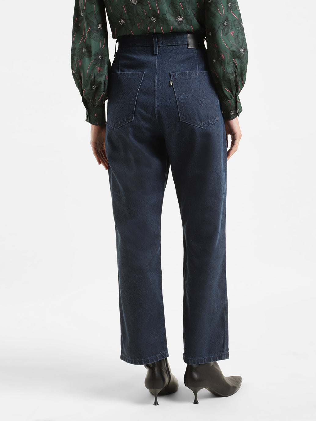 Women's 94 Blue Baggy Fit High Rise Jeans - 4d82c346-3a1a-4d1c-8f0b-0868fbb4b012 View
