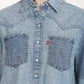 Women's Colorblock Relaxed Fit Shirt - Detail View