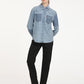 Women's Colorblock Relaxed Fit Shirt - 6 View