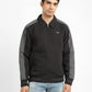 Men's Black High Neck Bomber Jacket - 8001540e-7e7f-4b1d-9189-3c372fcf7490 View